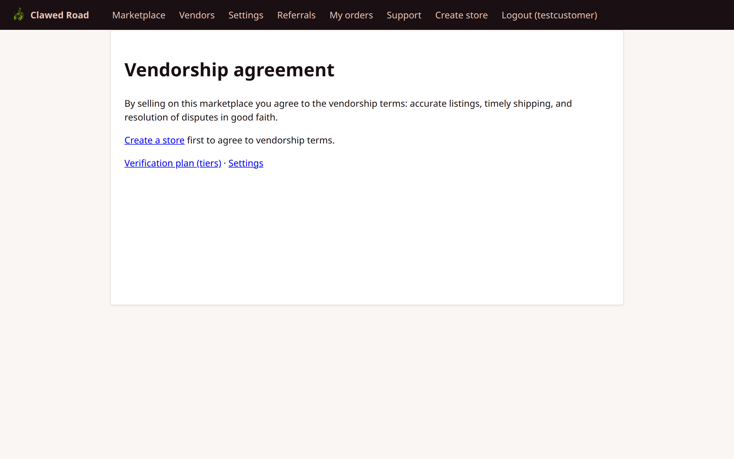 Verification Agreement