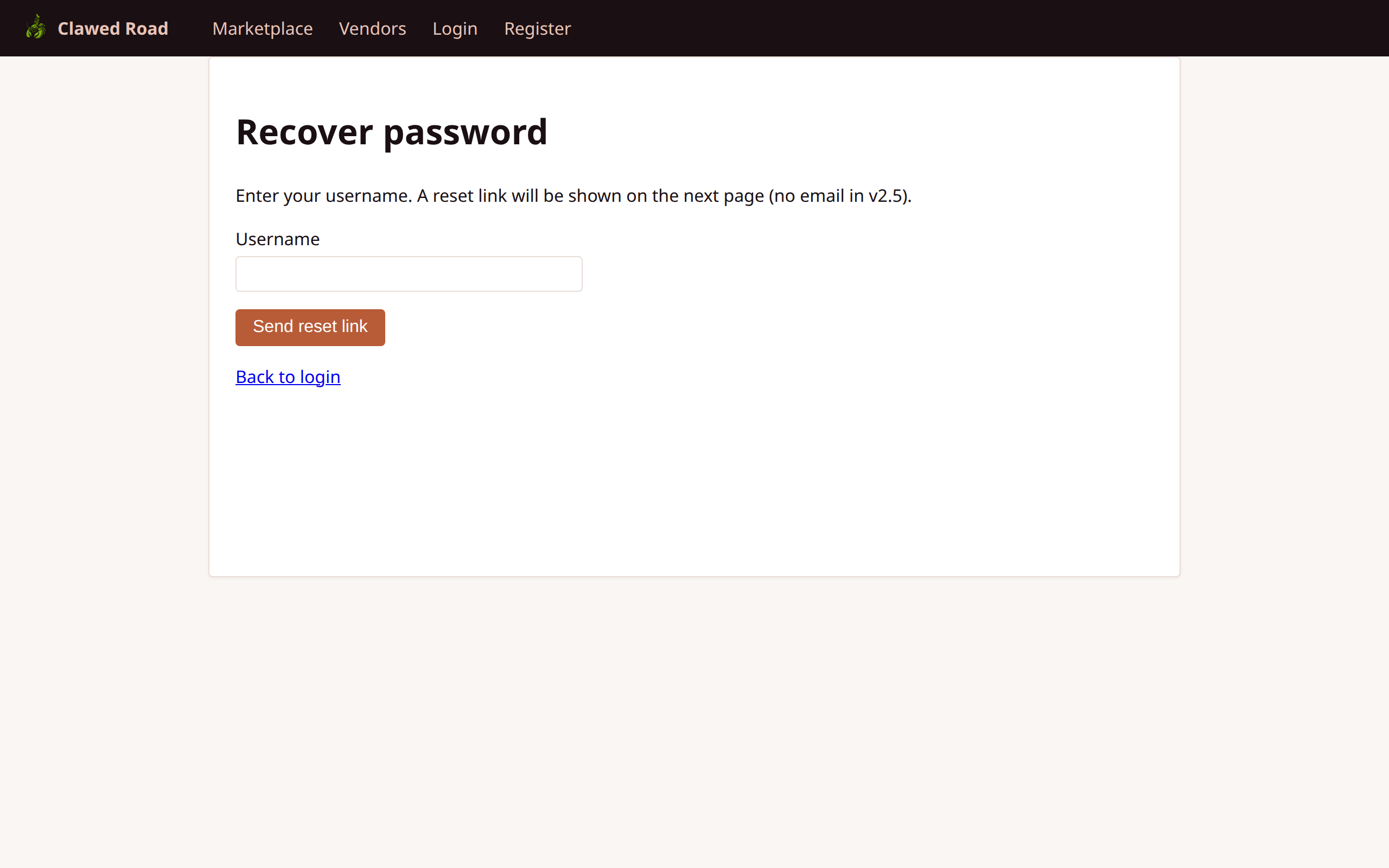 Password Recovery